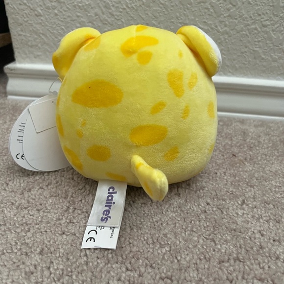 NWT 5” Lexie the Yellow Remix Cheetah Squishmallow — Claire’s Exclusive - Picture 4 of 9